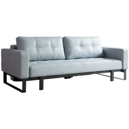 Minimalist Folding Multifunctional Leather Sofa Bed