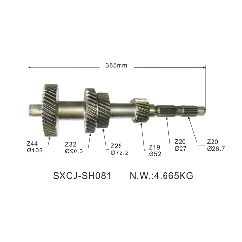 OEM 8972161641 / 8-97216-164-1 Transmission Gear Shaft Main for ISUZU D-MAX TFR55