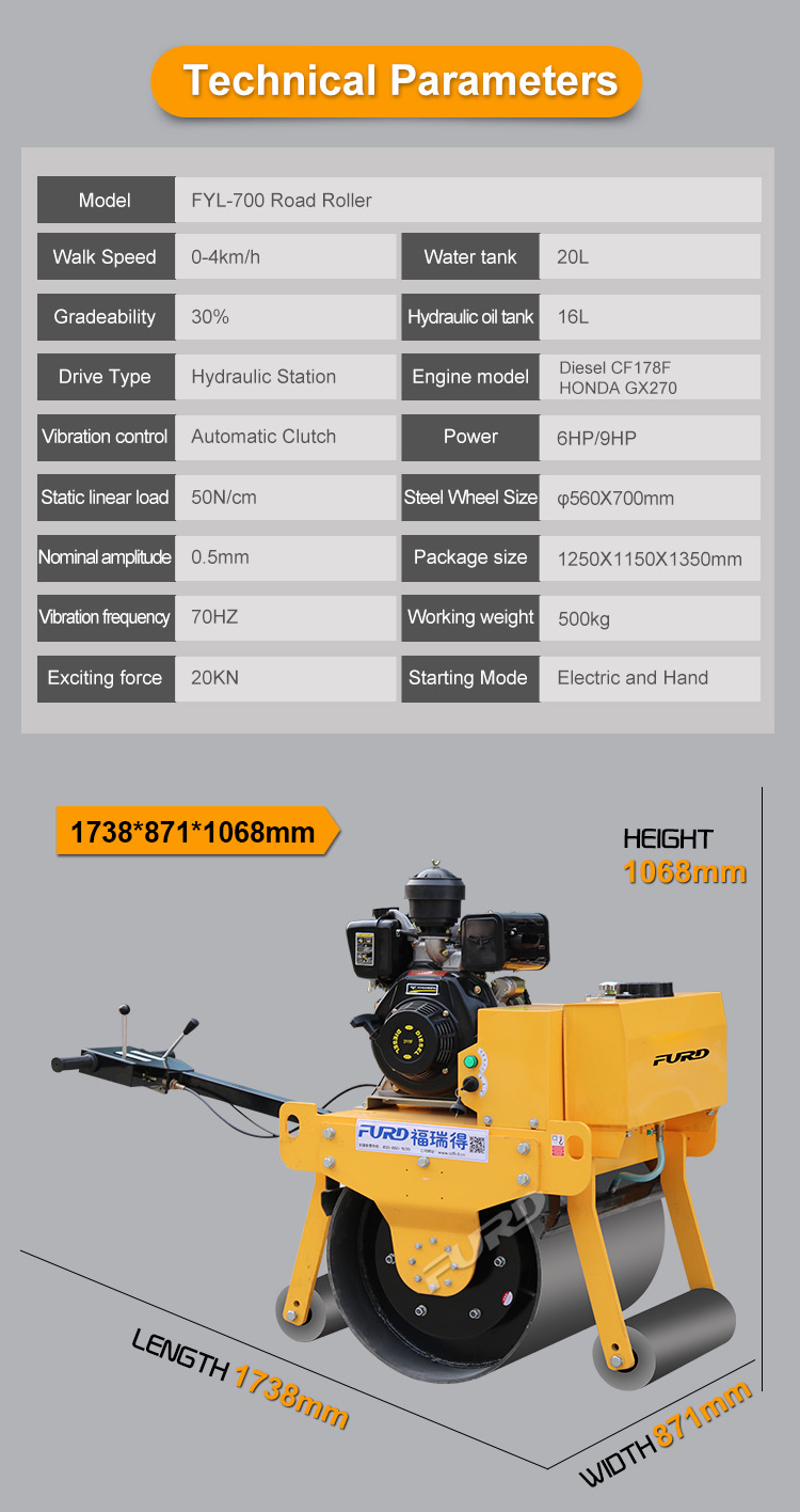 FYL-700-Road-roller_02