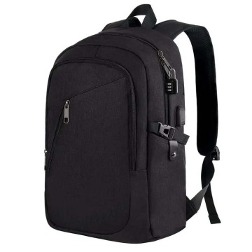 Custom College Travel Anti-Theft Backpack with USB Charging Port