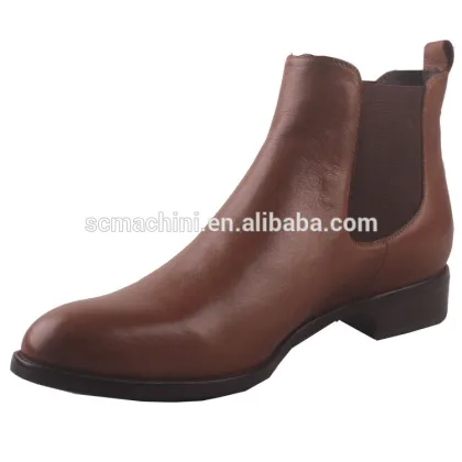 Pull up short boots women 2016 classy ankle chelsea boots