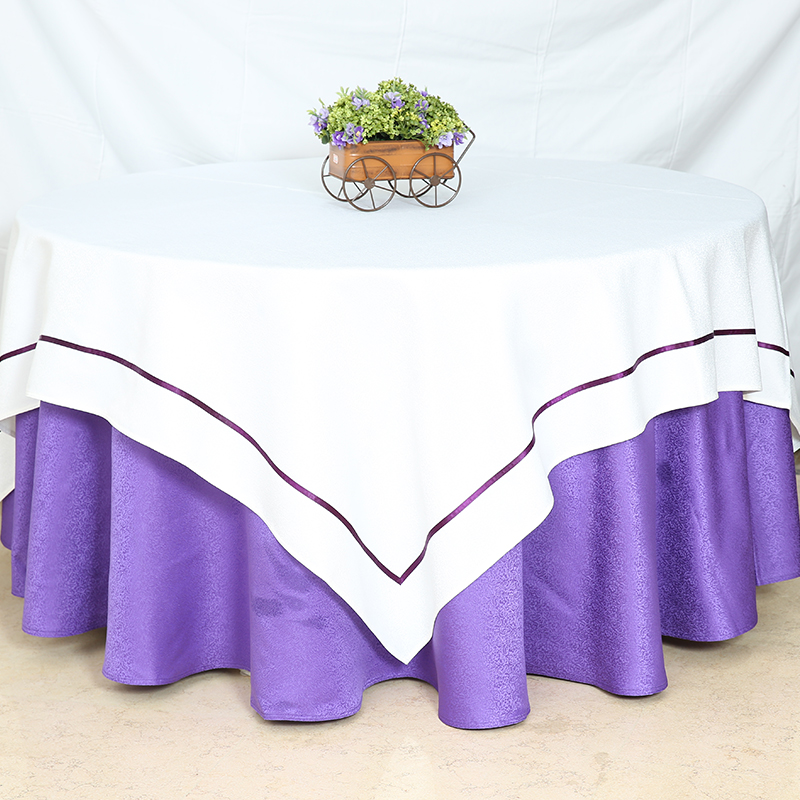 tablecloth purple