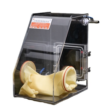 Customizable KRC Acrylic Lab Glove Box for Inert Gas Operations and Lithium Battery Testing