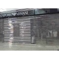 Dyqani Door Transparent Crystal Roller Shutter