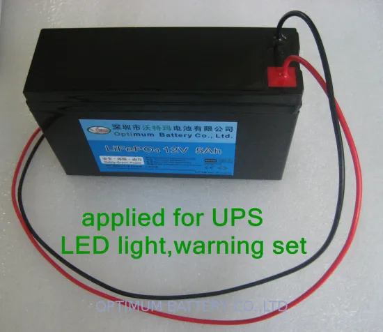Battery Manufacturer 12.8v 5ah Ups Lifepo4 Battery For Emergency Tools