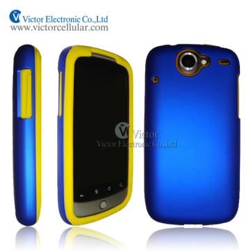 new promotional products made in China cell phone accessories PC silicone combo case for HTC Nexus one