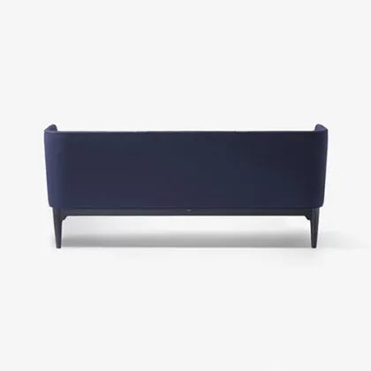 Beech Legs Three Seater Grey Linen Mayor Sofa