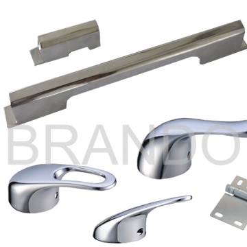 Aluminum Die Casting Chrome Coated Door Handle