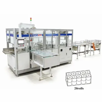 ZODE Brand Automatic Toilet Tissue Paper Packaging Machine - Taiwan Technology, Made in China, Plastic Commodity