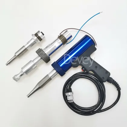 Handheld Ultrasonic Spot Welder for Plastic Fabric Welding - Branson