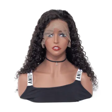 China Manufacturer 100% Cuticle Aligned Brazilian Human Hair Full Lace Wigs