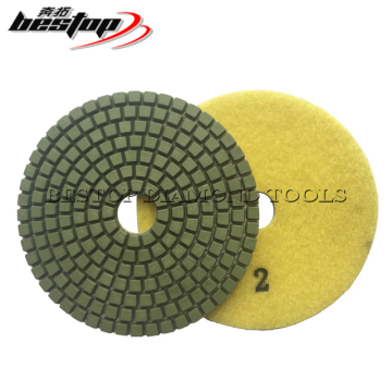 3 Step D100mm Diamond Granite Polishing Pad