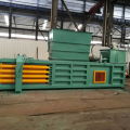 Horizontal cardboard waste carton press machine