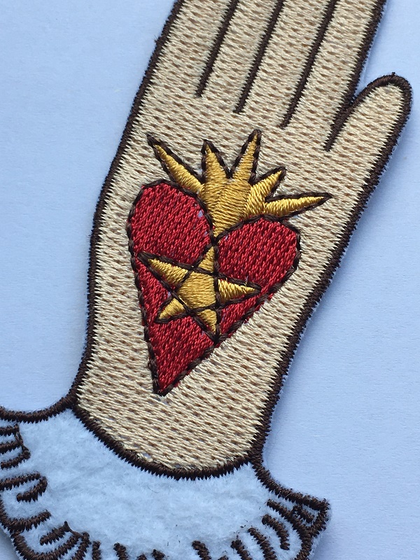 Love Patch Embroidery