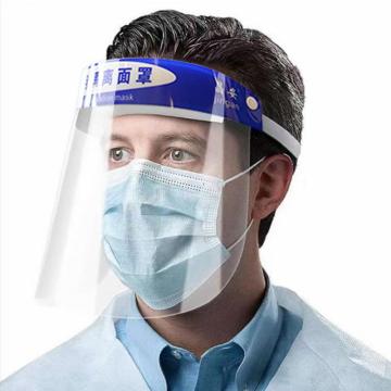 Diadema de escudo de cara médica