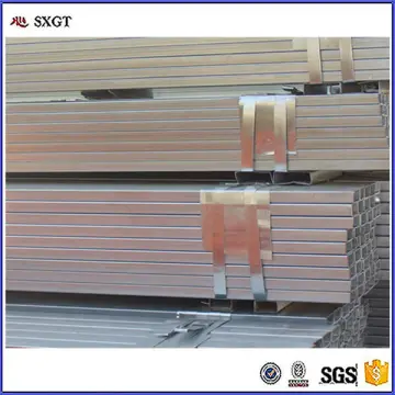 25x25mm Pre Galvanized Square Steel Tube