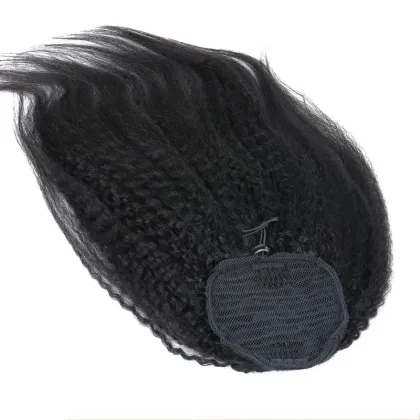 Virgin Brazilian Kinky Straight Yaki Ponytails
