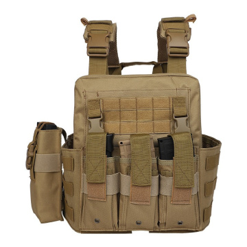 Custom Tactical Vest with Waterproof Nylon Weighted Plate Carrier