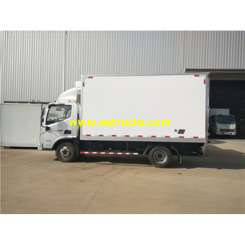 3 ton Foton Refrigerator Van Trucks