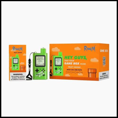 Randm Game Box 5200 Puffs Kit jetable Vape