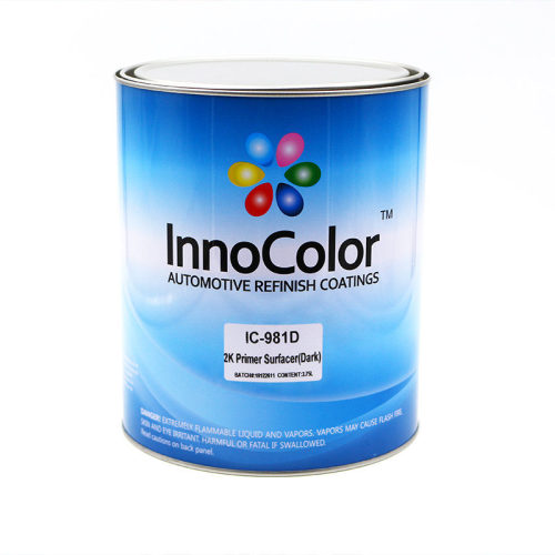 Pintura para coches de imprimación de superficie InnoColor Dark 2K