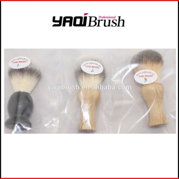 synthetic hair brush material and shaving brush