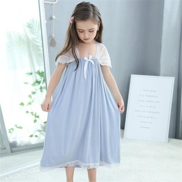 Summer Nightdress Royal Style Parent-child