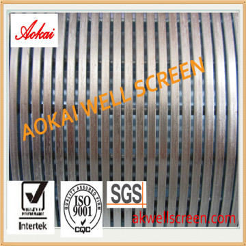 China Factory!vibration screen/Wedge wire screen/sieve bend/wedge wire sheet water well screen