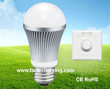 dimmable LED bulb E27 7W