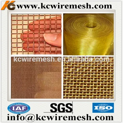 Cheap!!!! Kangchen 200 Mesh phosphor copper wire netting Pure Brass wire mesh Red Copper Wire Filter Netting