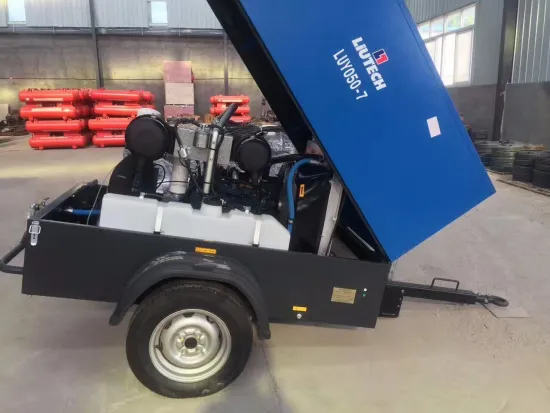 185cfm Mining Diesel Portable Air Compressor for Jackhammer
