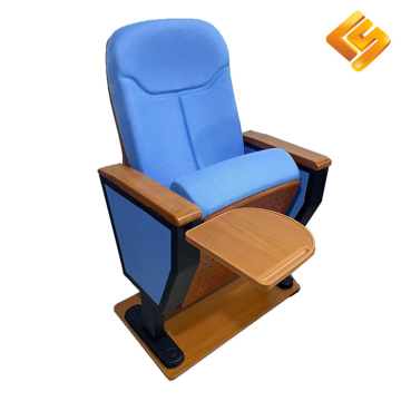 Kumaş Döşemeli Dayanıklı Ahşap Oditoryum Koltuğu