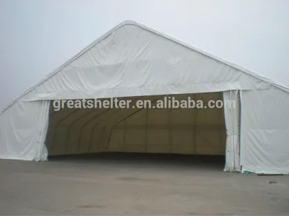 low cost workshop building fabric covered workshop structure