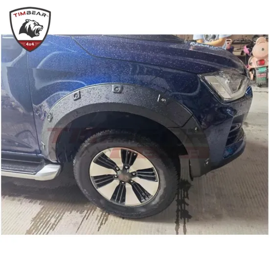 Hot Selling Black Car Fender Flare for Isuzu D-Max 2020-2021