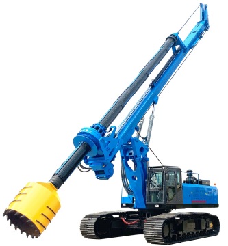 Low-cost 60m Depth Hydraulic Rotary Drilling Rig