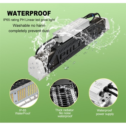 Phlizon mais novo design à prova d&#39;água lâmpadas de cultivo
