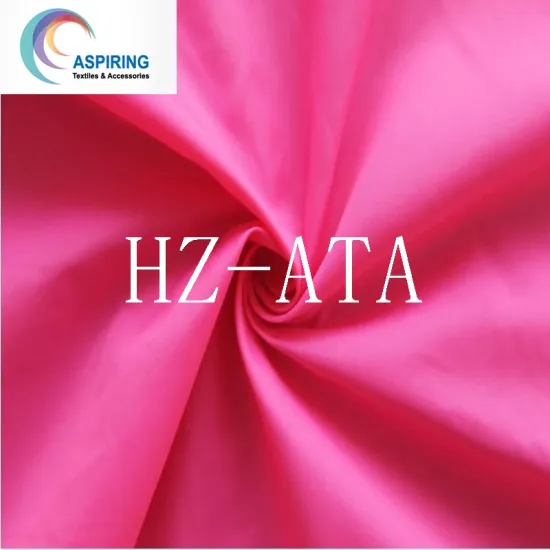 100%Polyester 190t Solid Taffeta Fabric