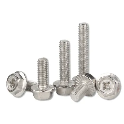 Black Stainless Steel Fasteners Hex flang Bolt