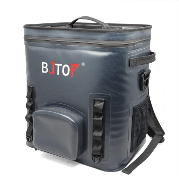 Custom Large TPU Waterproof Leak-Proof Thermal Bag Insulated Soft Ice Picnic Camping Lunch Cooler Backpack" 

However, to make it more concise and SEO-friendly, you might consider:

"TPU Waterproof Thermal Insulated Lunch Cooler Backpack for Picnic Campin