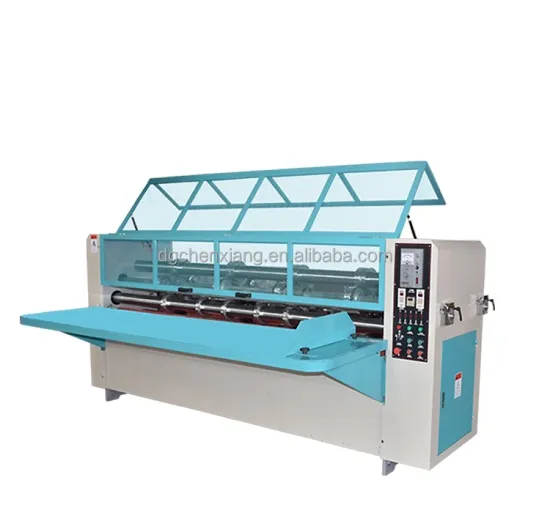 Corrugated Cardboard Slitter Scorer Machine and Thin Blade Slitting Creasing Equipment