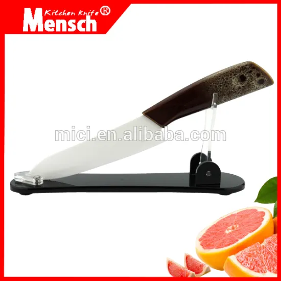 2pcs fashion ceramic knife with special knife holder
