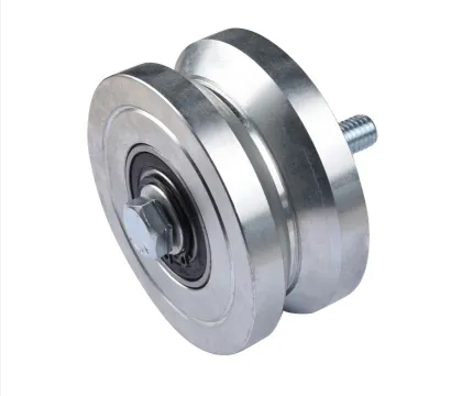 v groove double bearings power wheel
