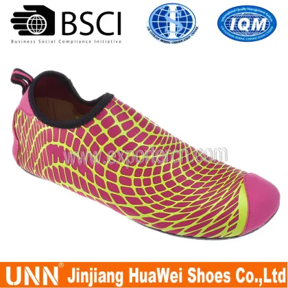 yoga training shoes neoprene gymnastic training shoes