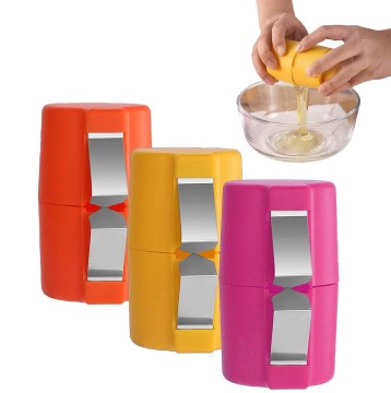 Manual Steel Egg Cracker Beater - Kitchen Gadgets for Easy Egg Shell Removal