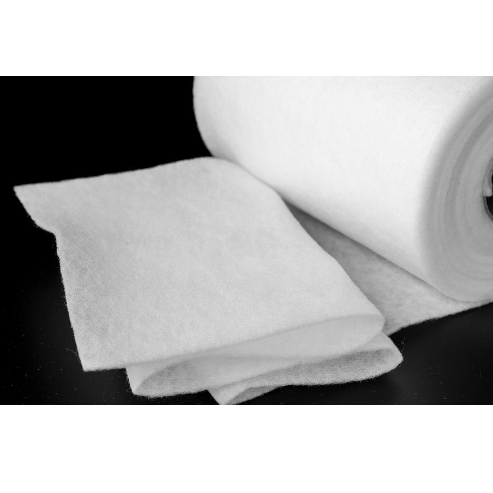 White bonded filter pad for aquarium