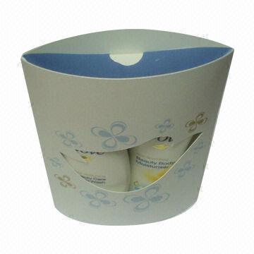 Paper Folding Gift Box with Engrave Logo, Customized Designs, Logos Accepted, OEM Orders Welcomed
