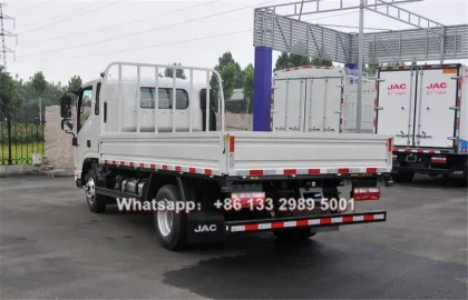 6 tires Jac flatbed Cargo Truck With good price in Tuvalu