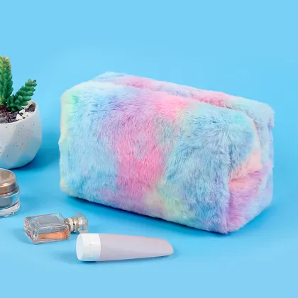 Velvet Custom Pouch Luxury Beauty Makeup Bag