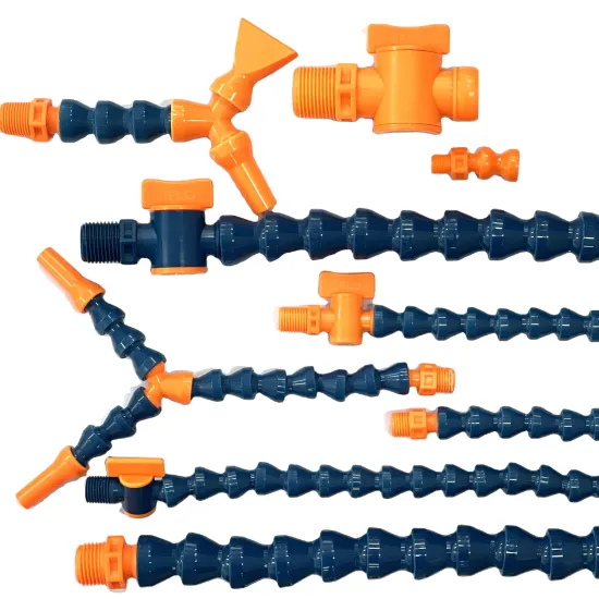 JFLO Quality Flexible Coolant Hoses for Oil, Water, and Gas - 1/4\" to 2/8\" Series