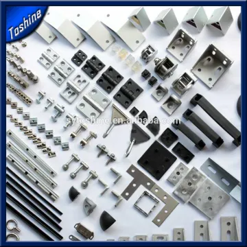 aluminum extruded sections accessories
